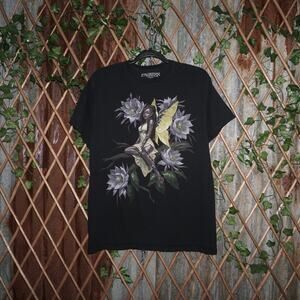 Medium-Vintage Y2K fairies by trick anime video game t-shirt